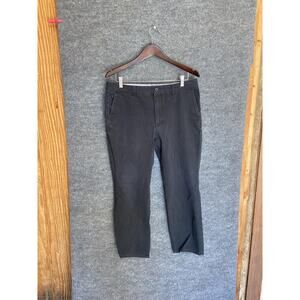 Bonobos Pants Mens 34x28 Black Tailored Fit Stretch Chino Casual Cotton Spandex